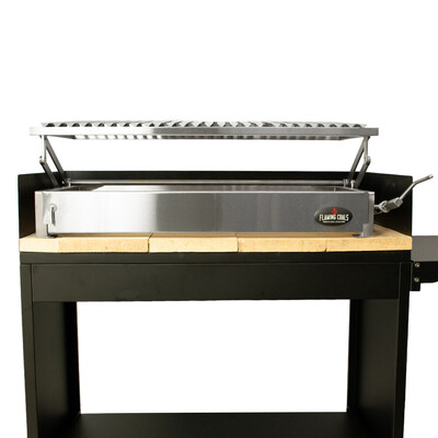 Parrilla BBQ with Fire Bricks & Stand Combo hover