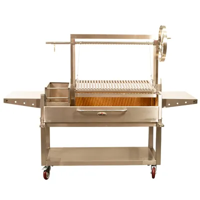 Stainless Steel Parrilla Argentina Grill With Brasero hover