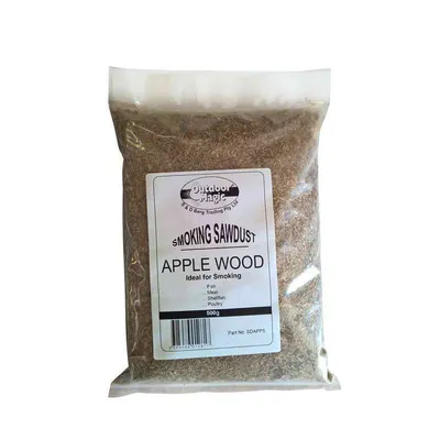 Apple Wood Smoking Sawdust 500g Flaming Coals hover