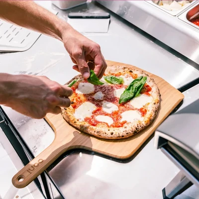 Ooni 12" Bamboo Pizza Peel & Serving Board hover