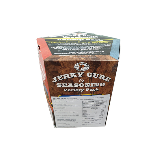 Misty Gully Jerky Seasonings Variety Box 2