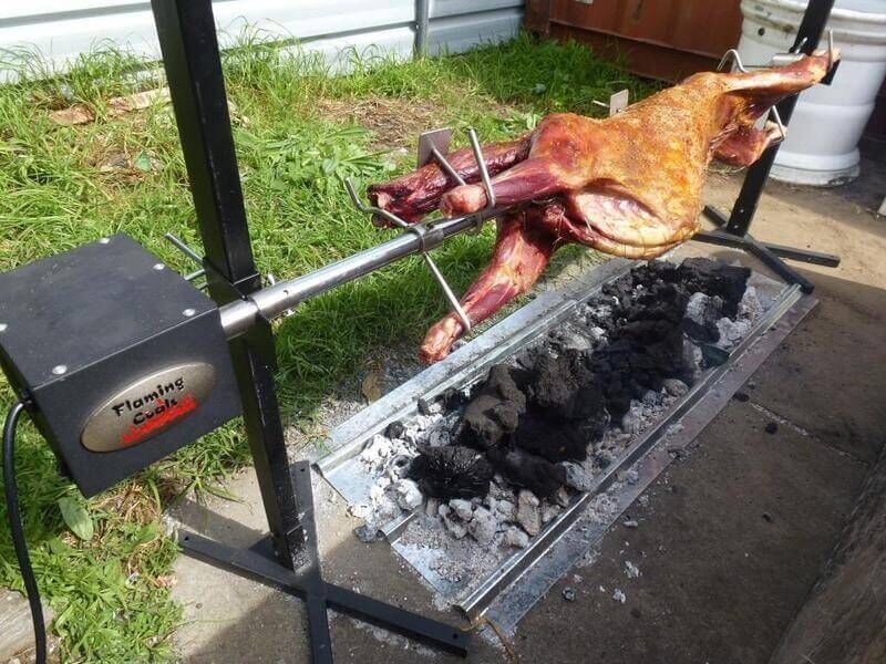 BBQ Spit Rotisserie 12/240v Motor - 20kg Rated