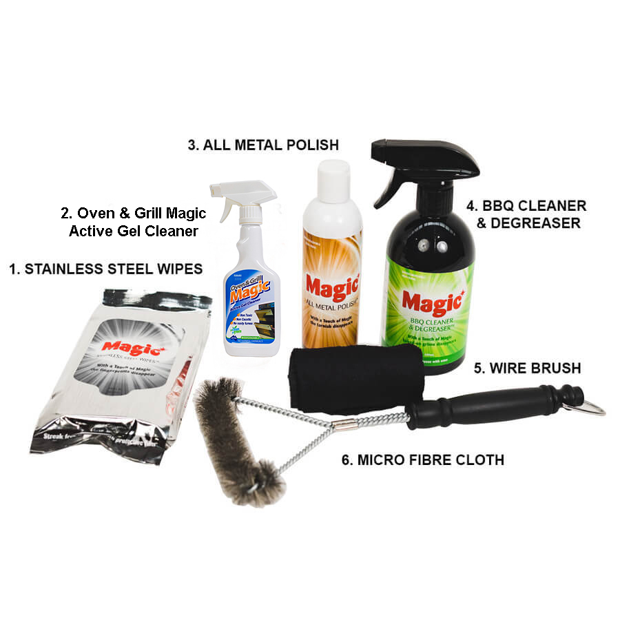 BBQ Cleaning Kit Combo Pack