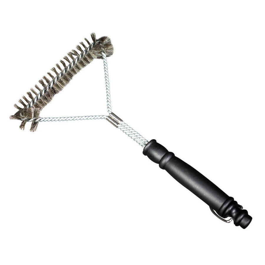 Triple Coil Wide Head Grill Brush