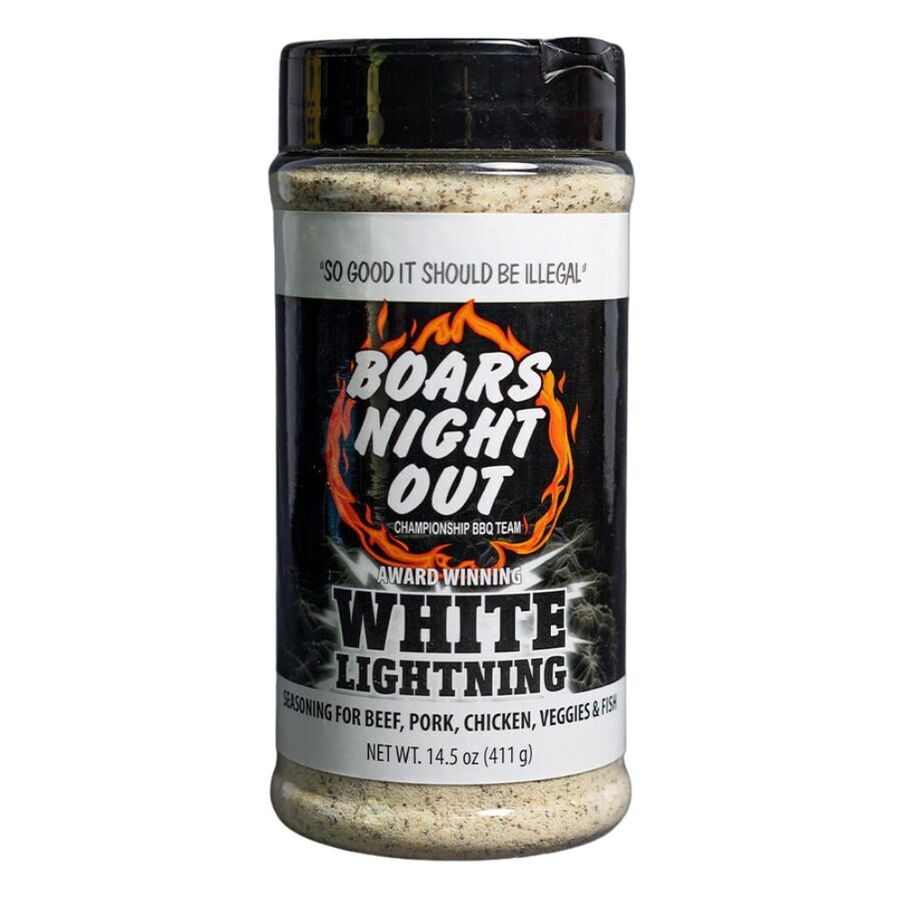 Boars Night Out - White Lightning w/ Double Garlic Butter