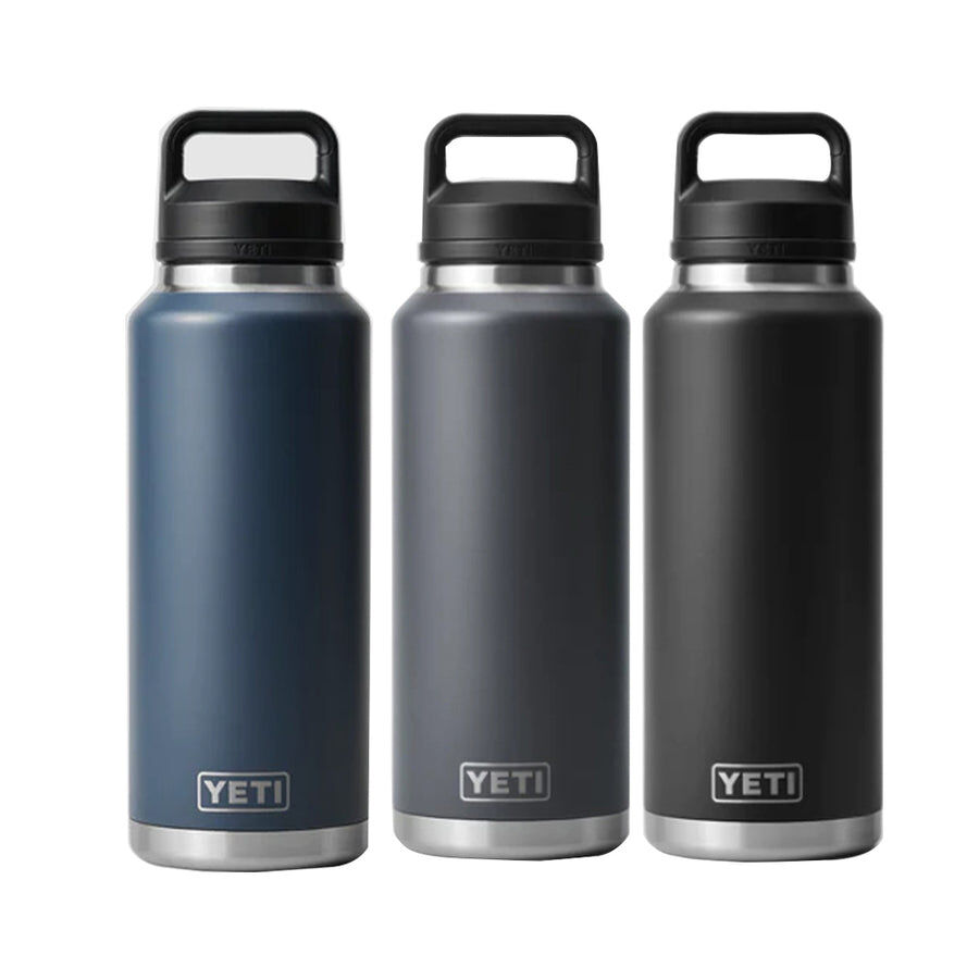 Yeti 46 oz Rambler Bottle with Chug Cap - Black