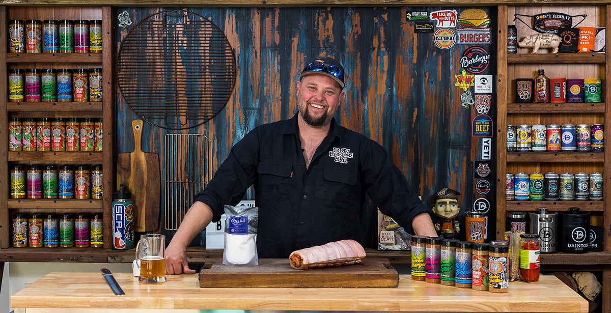 This image shows the ingredients for cooking Juicy pork loin