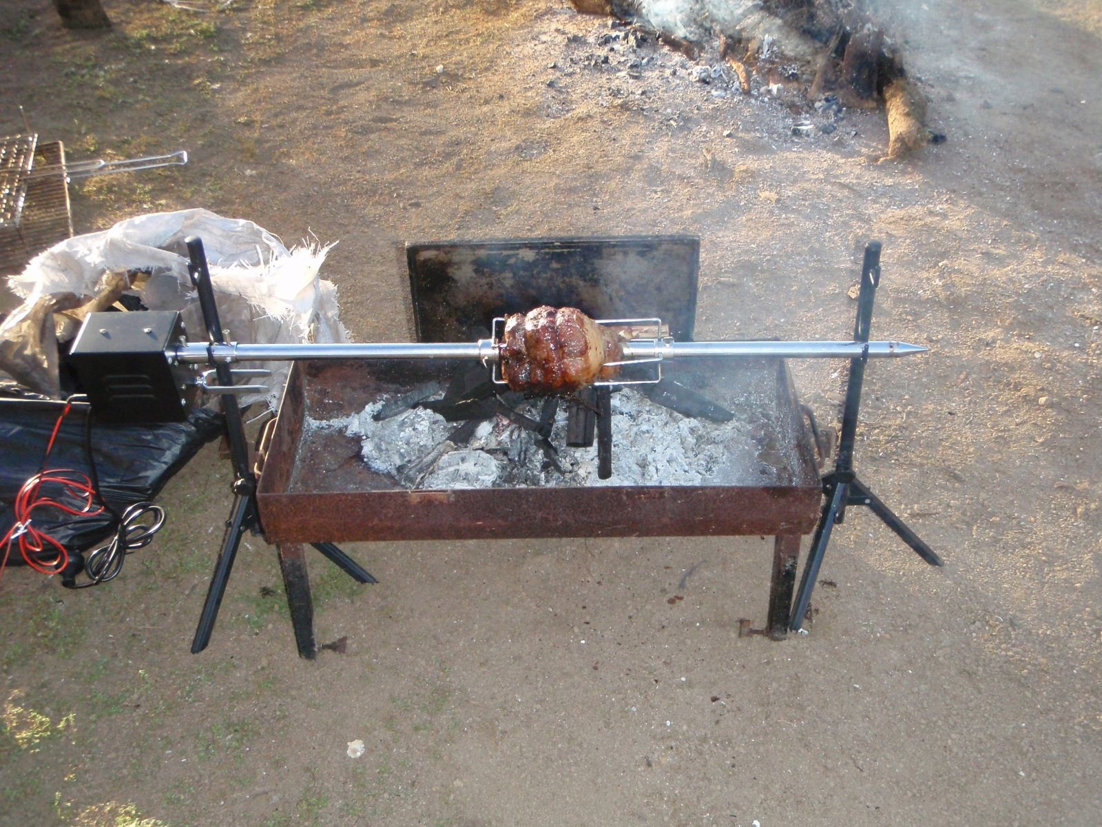 Portable Spit Rotisserie Motor
