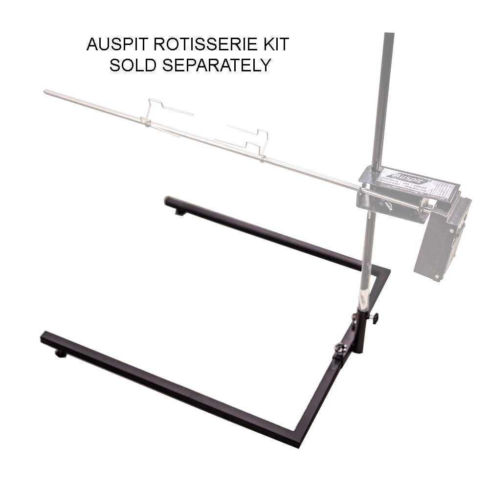 Auspit Portable Camping Stand with Auspit Rotisserie