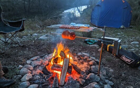 This_image_shows_portable_camping_spit_used_for_camping