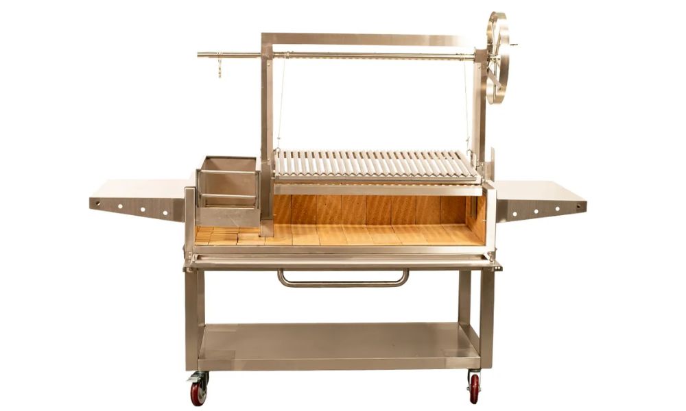Stainless Steel Parrilla Argentina Grill With Brasero
