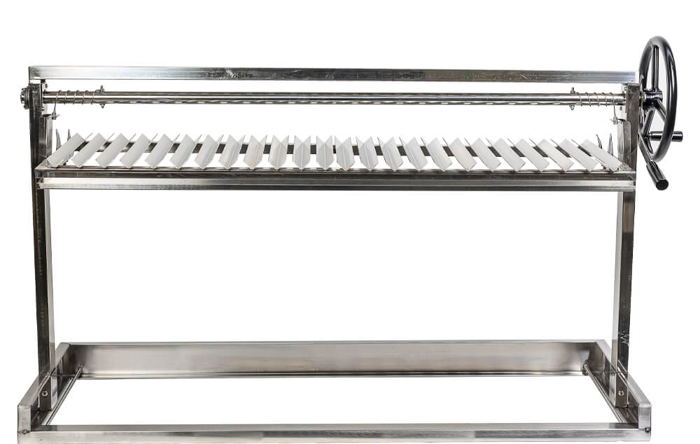 This image shows Argentinian Asado Parilla Grill 120 x 44cm