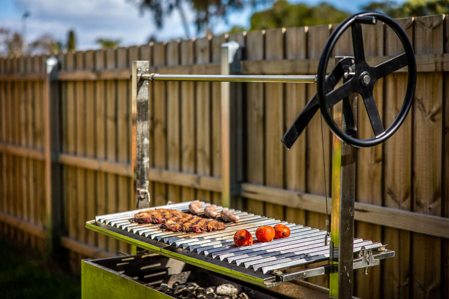 This image shows Outdoor Central's Argentinian Parrilla.