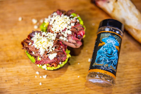 This photo shows a Smoked Beef Shin
