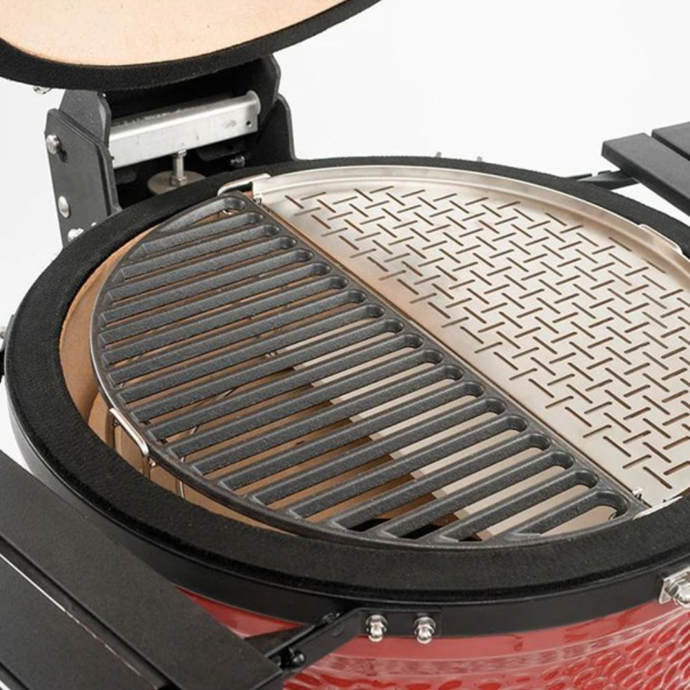 Kamado Joe Half Moon Cast Iron Cooking Grate - Big Joe