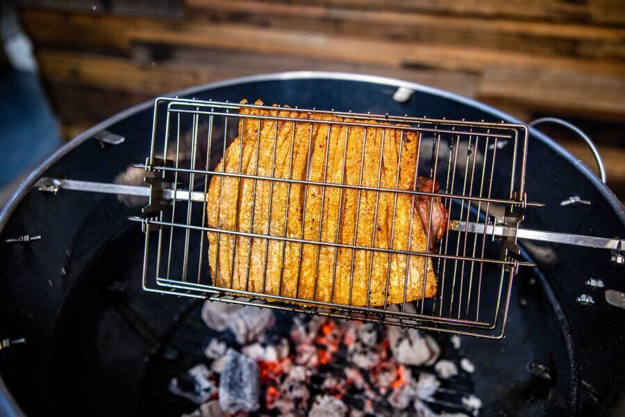 Spit Rotisserie Multi Use Basket Spit Rotisserie Multi Use Basket