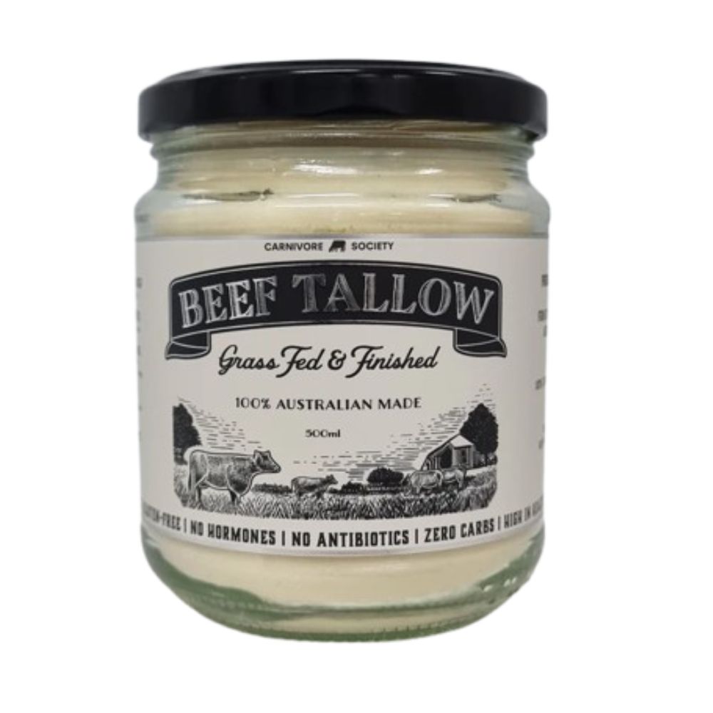 Beef Tallow – 100% Grass-Fed & Finished | Carnivore Society