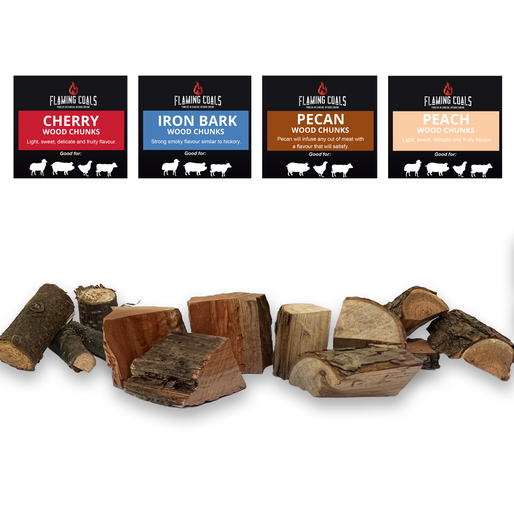 Smoking Wood Chunks 500g | Australian Grown Wood - Bundle