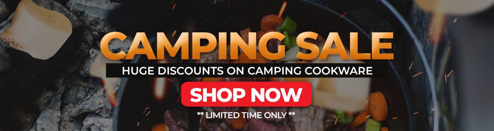 This image shows a banner of BSR Camping Sale 2022