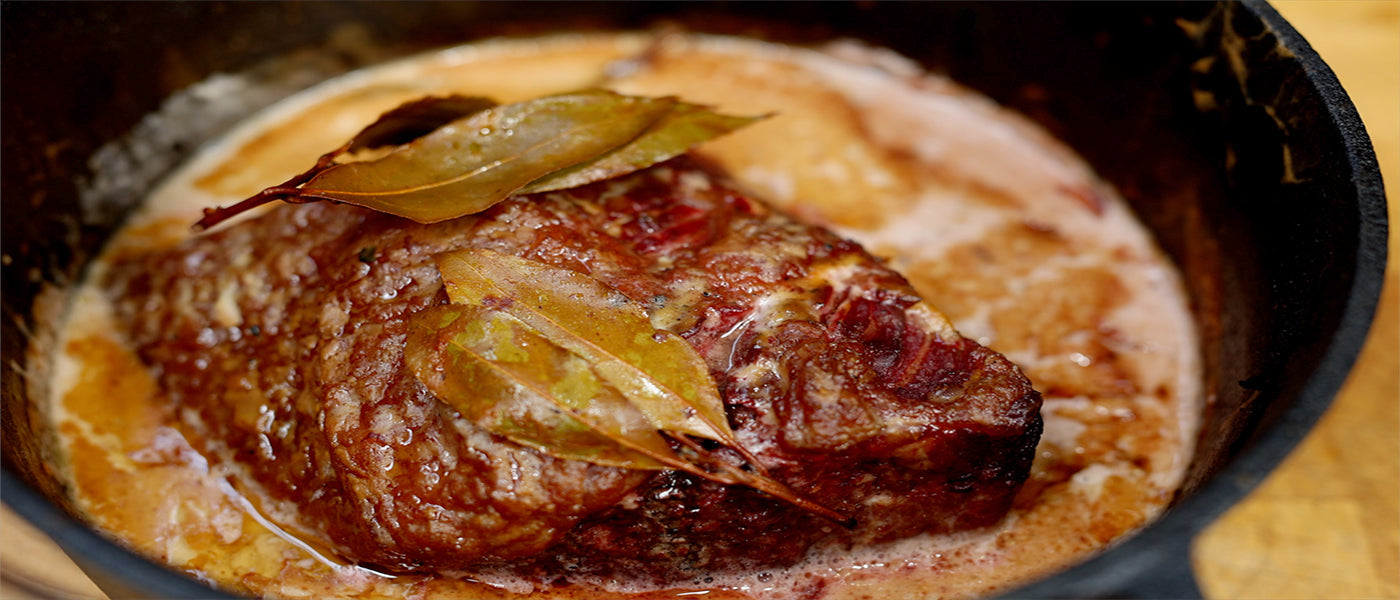 This image shows a caramelised rump cap