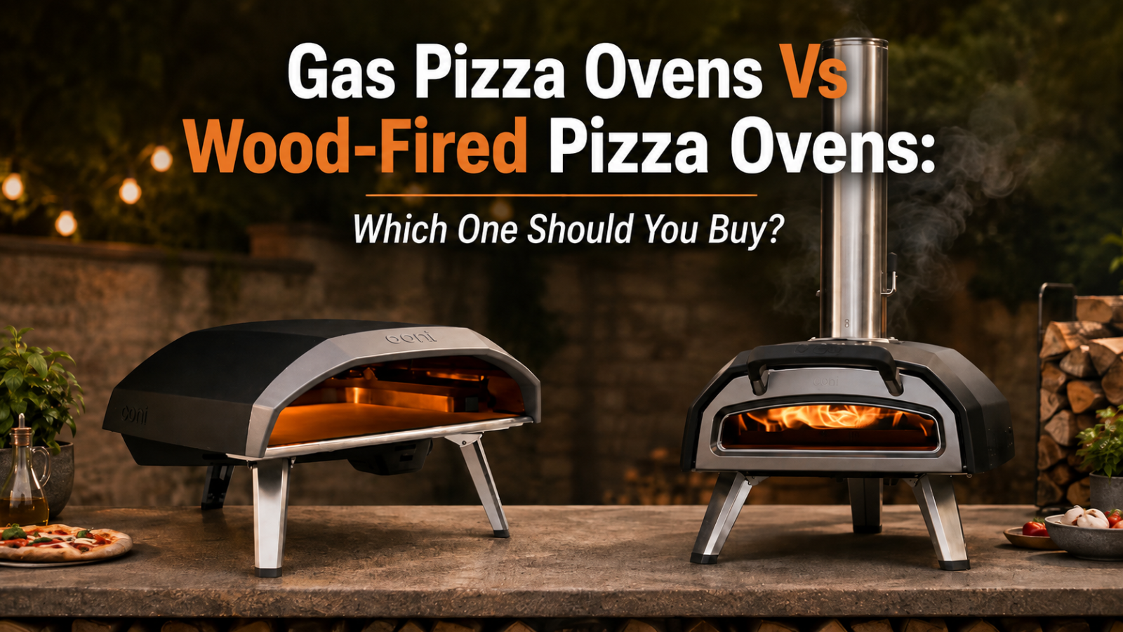 This image shows the Ooni Pizza Ovens.