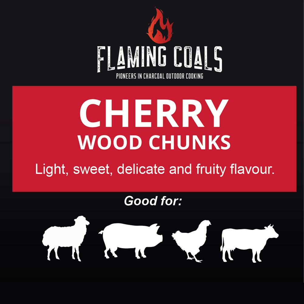 Smoking Wood Chunks 500g | Australian Grown Wood - Cherry