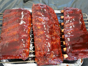 Competition BBQ Masterclass November 2017 Ribs Prepared