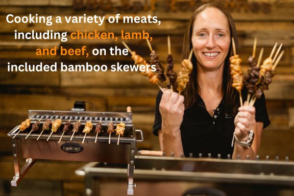 This_image_shows_cooking_variety_of_meat_on_Hibachi_bbq