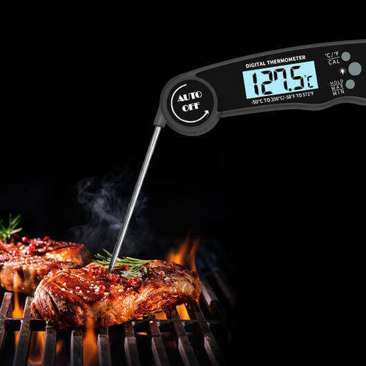 Instant Read Digital Temperature Gauge Thermometer for Kitchen Cooking  Grilling BBQ - China Digital Folding Thermometer, Temperature Gauge