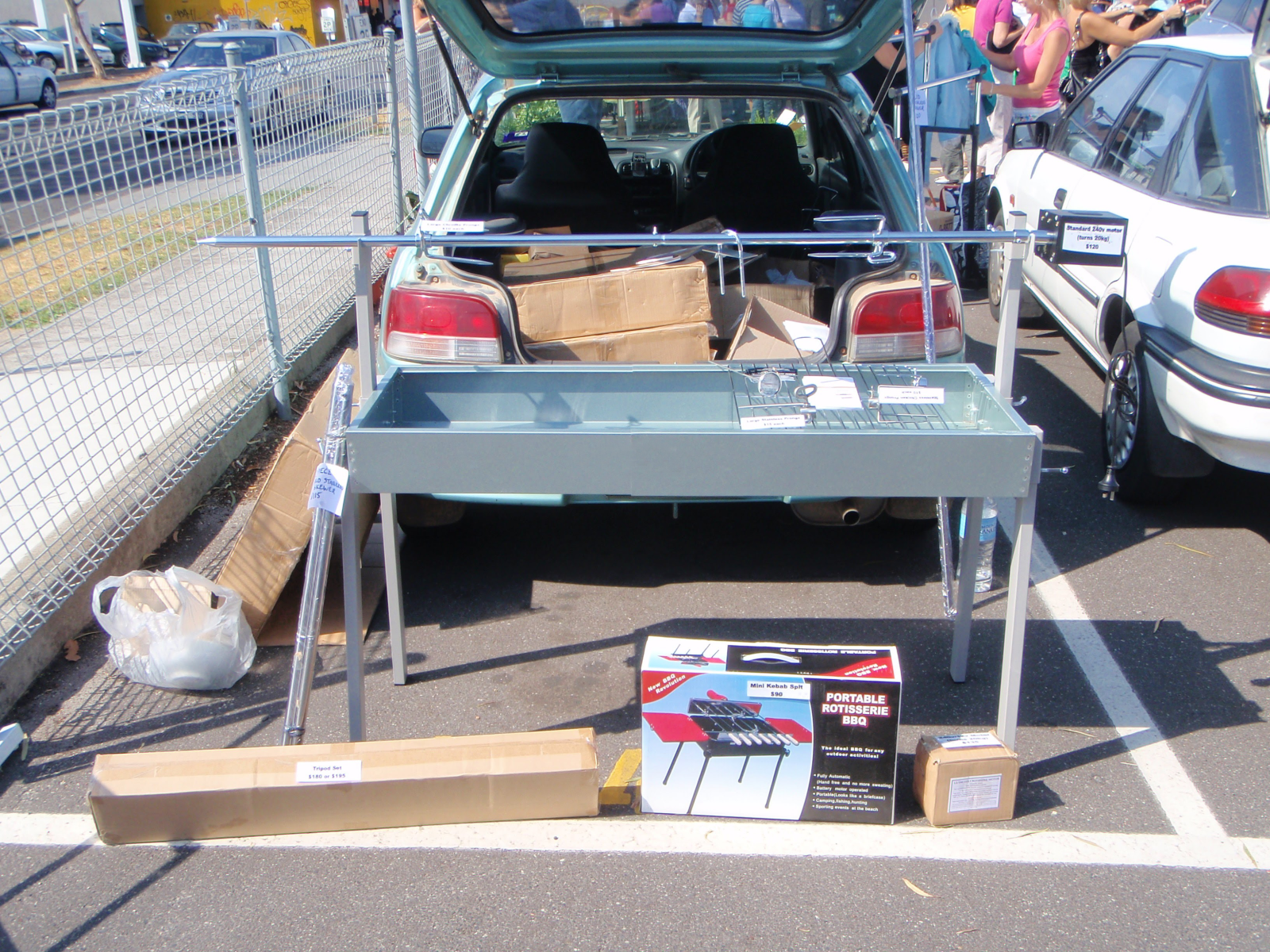 Extendable Spit Rotisserie way back 2006