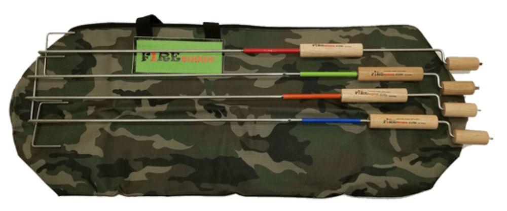Firebuggz Fire Fishing Pole Bag - Camo