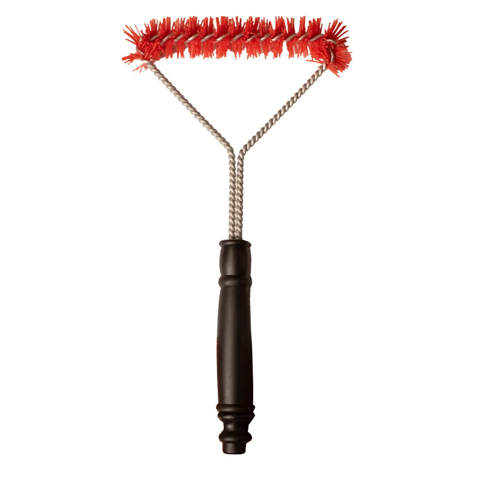 BBQ Stainless Steel Grill Brush with Nylon Bristles
