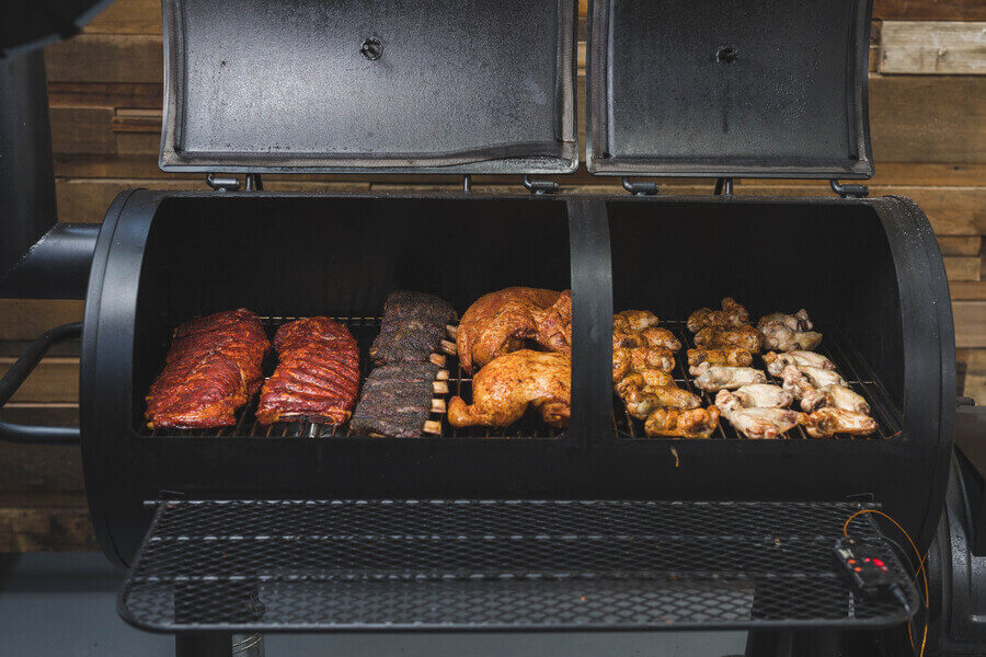 This_image_shows_Offset_smoker_BBQ