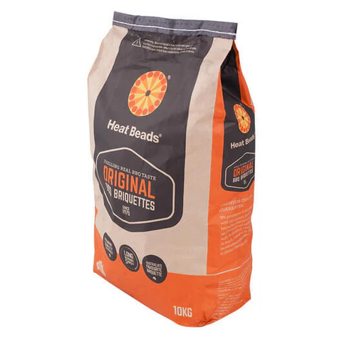 This image shows an Original Briquettes 10kg by Heat Beads
