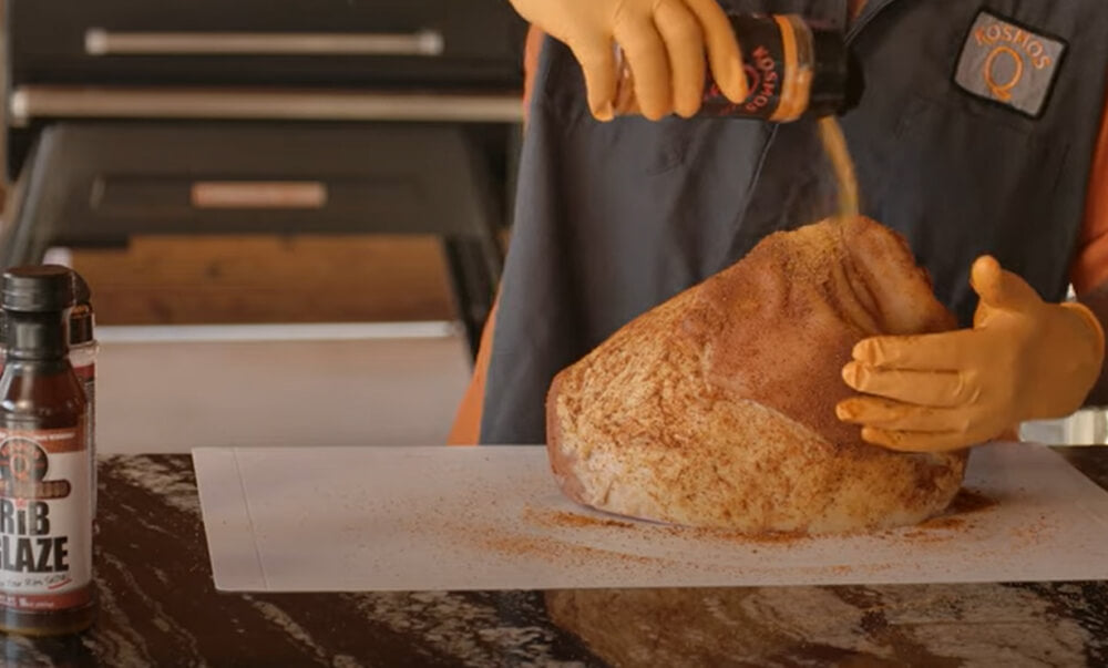 A Simple Smoked Ham Recipe