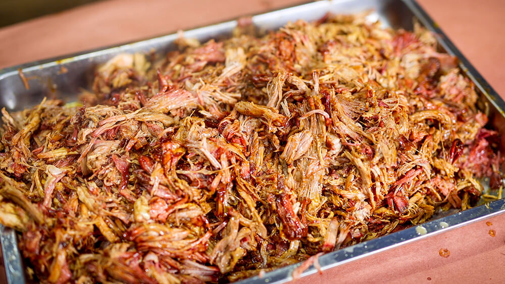 This image shows delicious pulled pork