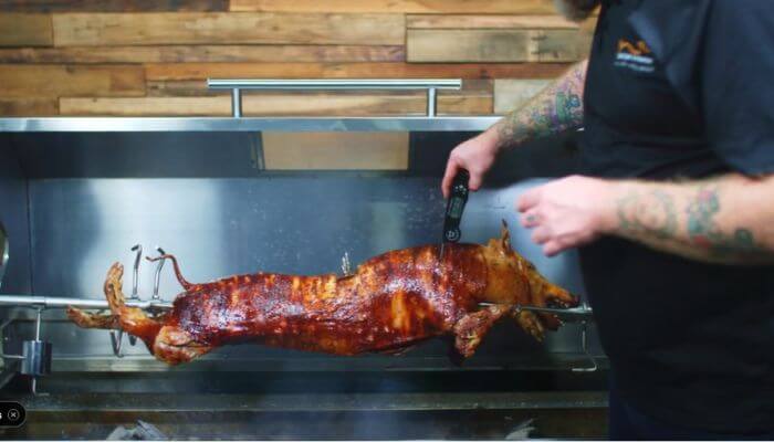 How Long Does It Take to Cook a Whole Pig on a Spit Roaster?