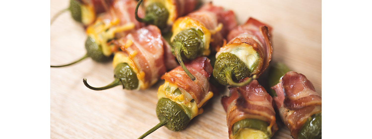 Jalapeno poppers. Served