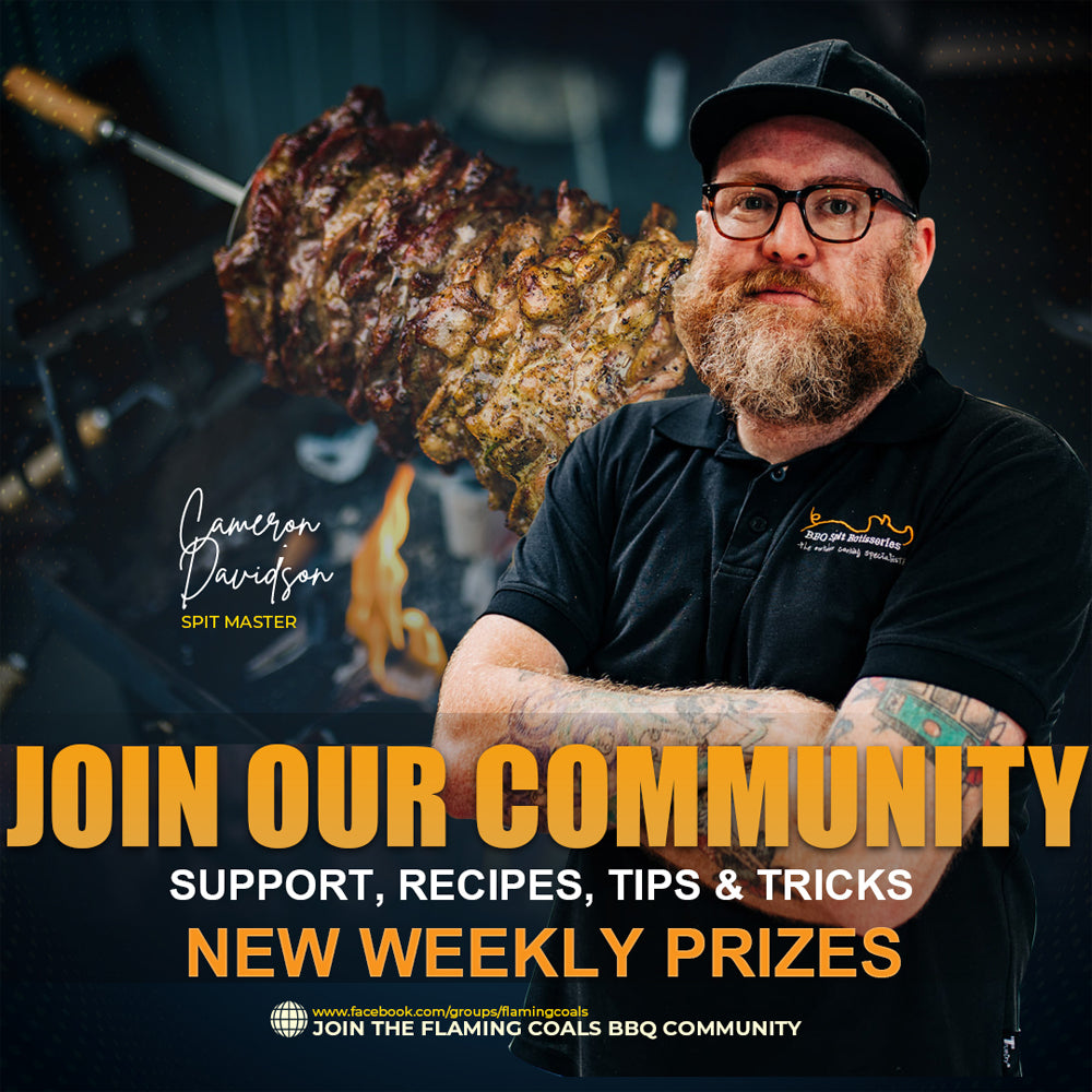 This image shows Cameron Davidson- Join the BBQ Community