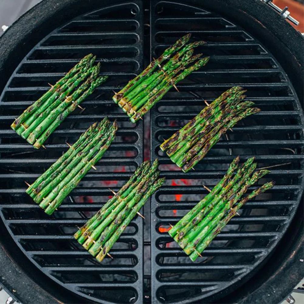 Kamado Joe Half Moon Cast Iron Cooking Grate - Classic Joe