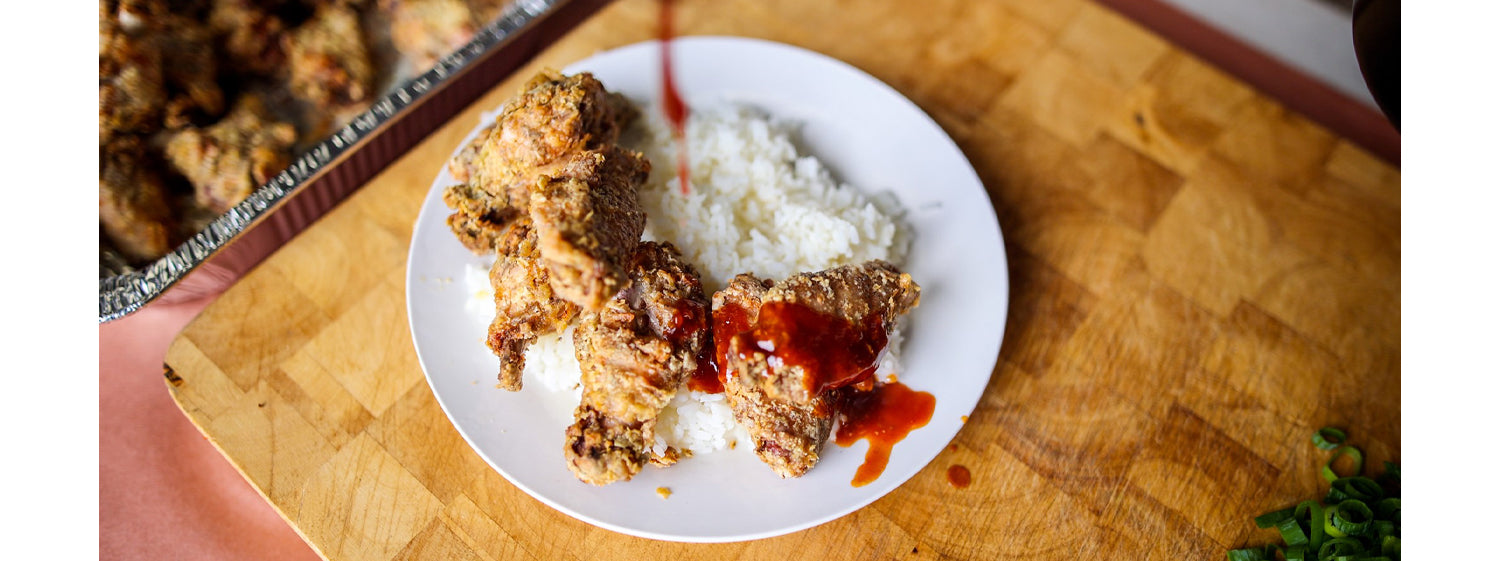 This image shows Korean Chicken Wings. 