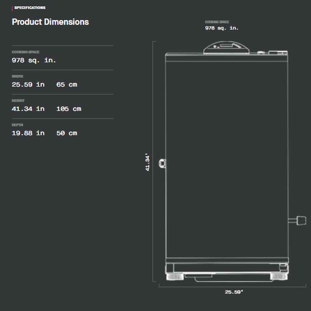 Tis_image_shows_dimensions_of_Masterbuilt 40"_Digital_Electric_Smoker