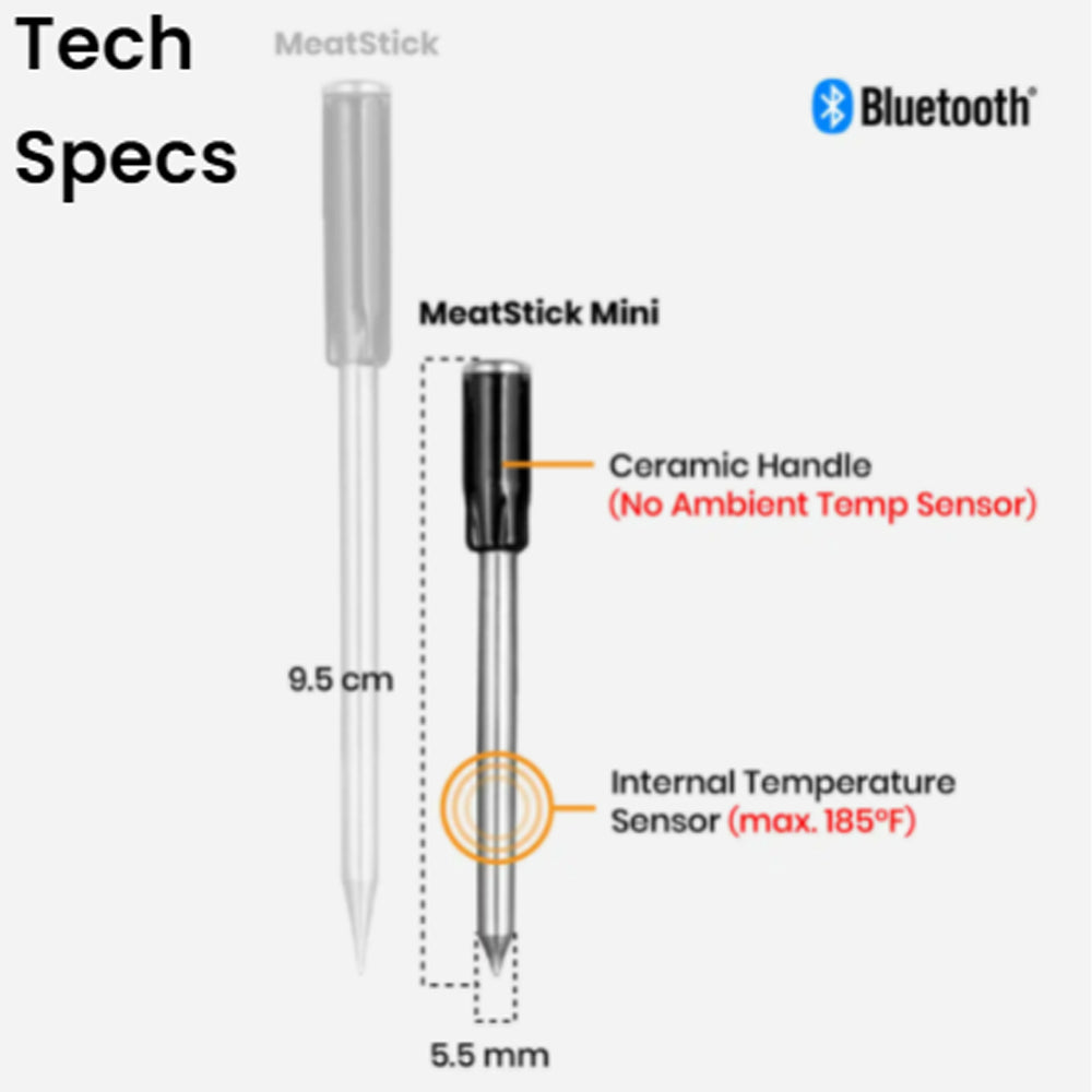 Meatstick MiniX Set Range 260ft -AU BBQ Supplies Sales 2024 Meatstick MiniX Set Range 260ft