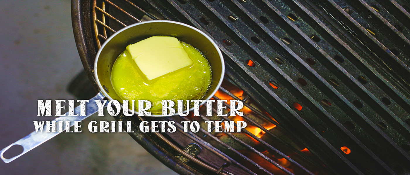This image shows a butter melts on a pan