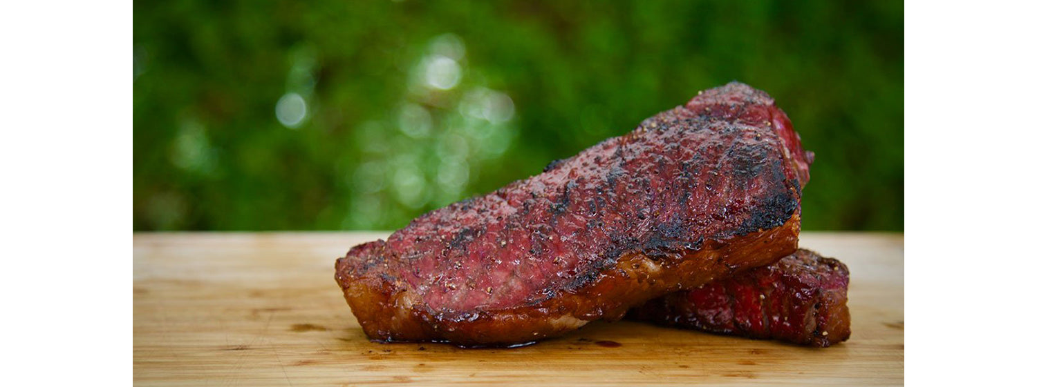 This image shows New York Strip Steak