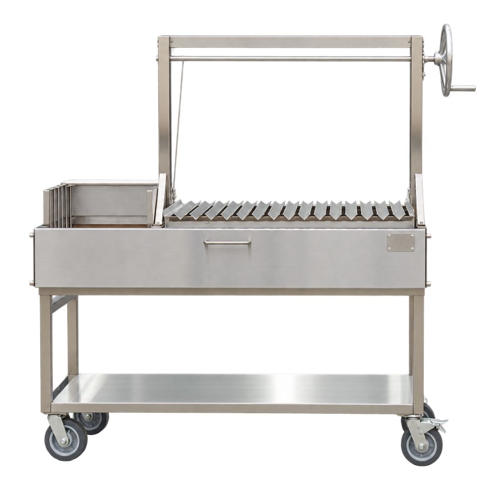 Argentinian BBQ Grill - Stainless Steel | Flaming Coals