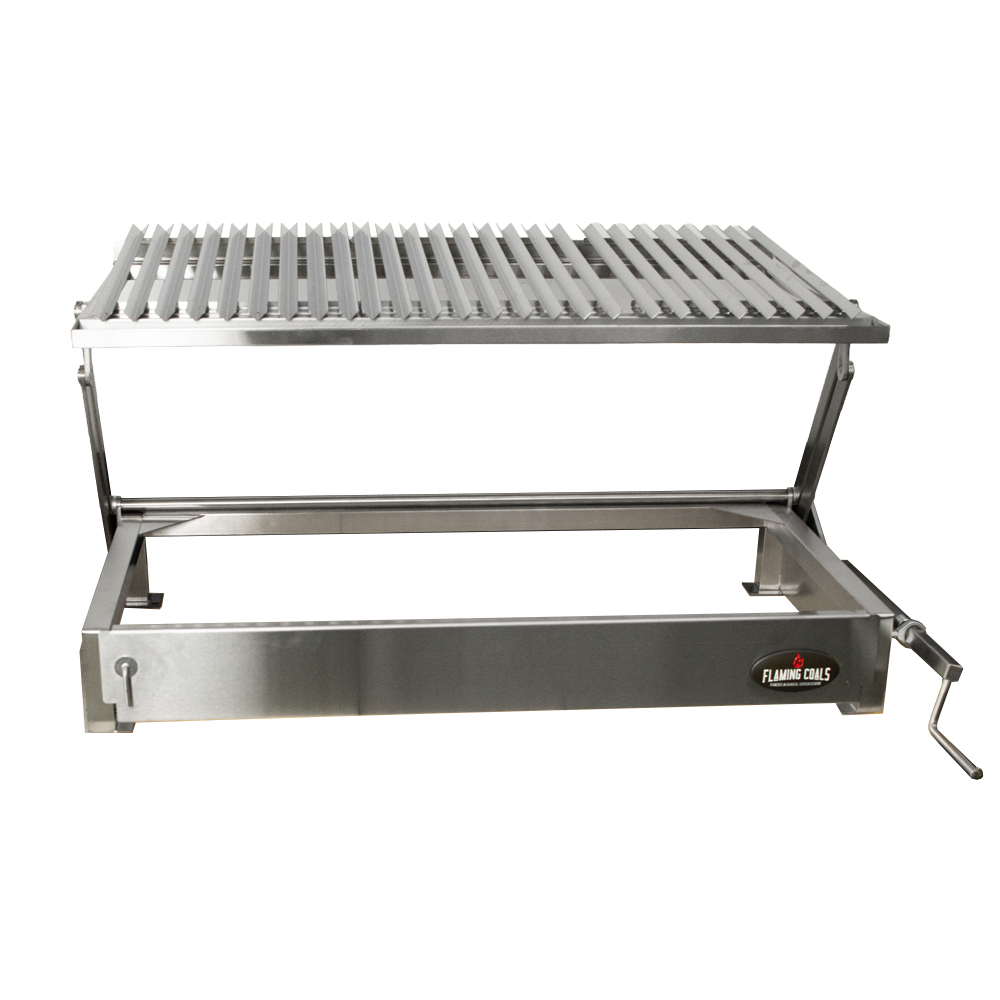 Double Parrilla BBQ Insert with Fire Bricks