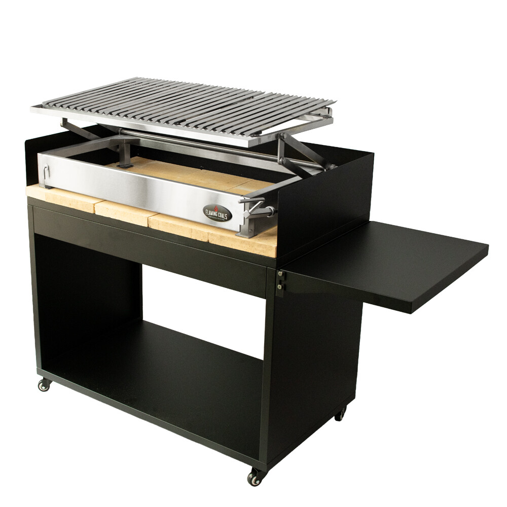 Parrilla BBQ with Fire Bricks & Stand Combo