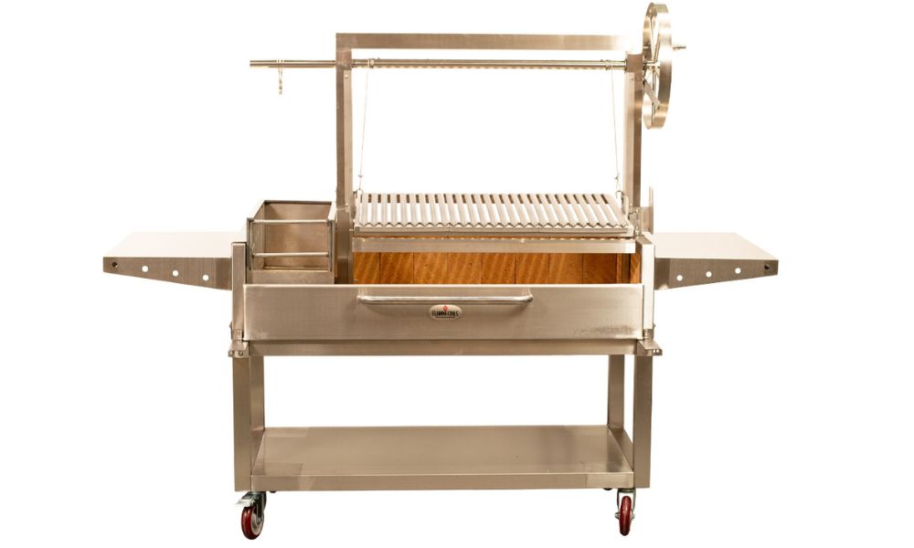 How To Assemble The Flaming Coals Parrilla Argentina Grill With Brasero