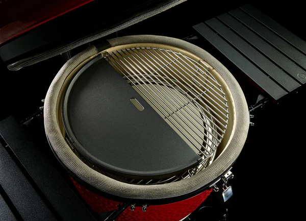 Half Moon Cast Iron Reversible Griddle | Kamado Joe
